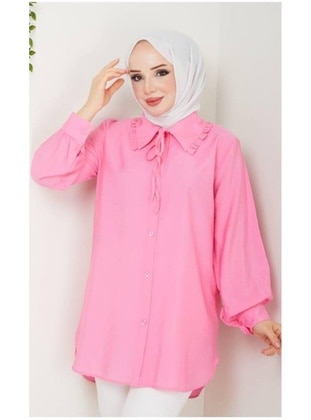 Pink - Tunic - Nergis Neva