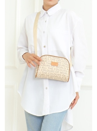 Beige - Shoulder Bags - Bestenur