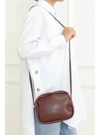 Burgundy - Shoulder Bags