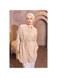 Beige - Tunic