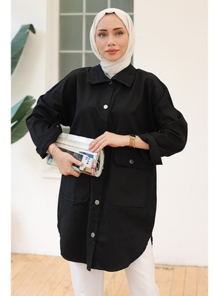 Black - Blouses - Bestenur