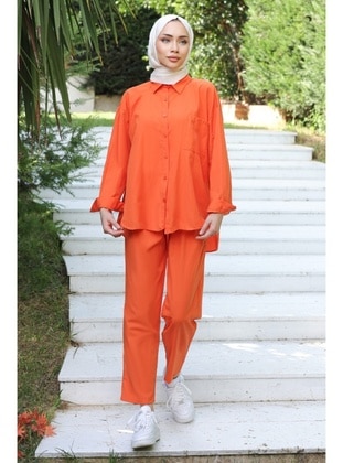 Orange - Suit - Bestenur