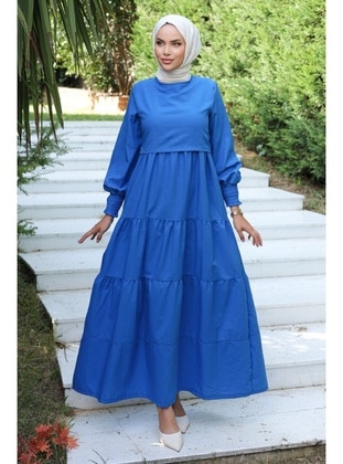 Saxe Blue - Modest Dress - Bestenur