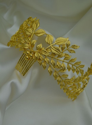 Gold color - Headband - Artbutika