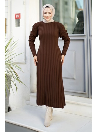 Brown - 500gr - Modest Dress - Tesettür Dünyası