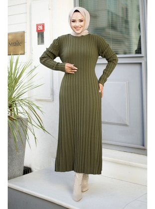 Green - 500gr - Modest Dress - Tesettür Dünyası