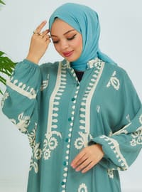 Mint Green - Modest Dress