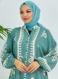 Mint Green - Modest Dress