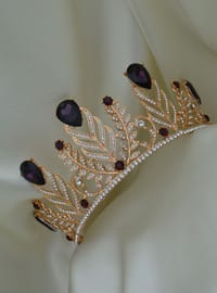 Couronne de Mariage Violet