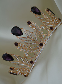 Couronne de Mariage Violet