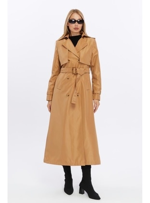 Camel - Trench Coat - Jamila