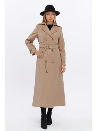 Mink - Trench Coat - Jamila