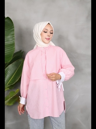 Pink - Tunic - Nergis Neva