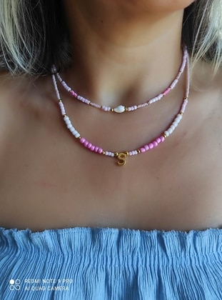 Multi Color - Necklace - Amabel Jewelerys