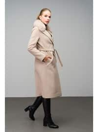 Beige - Coat