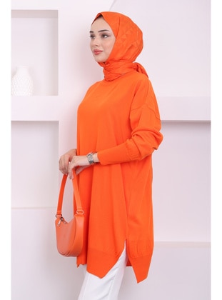 Orange - Knit Tunics - İmaj Butik