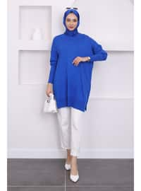 Saxe Blue - Knit Tunics