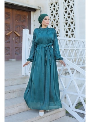 Emerald - Modest Evening Dress - Hakimoda