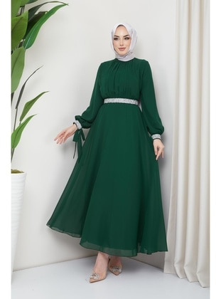 Emerald - Modest Evening Dress - Hakimoda