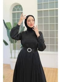 Black - Modest Evening Dress