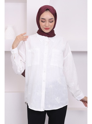 Ecru - Blouses - İmaj Butik