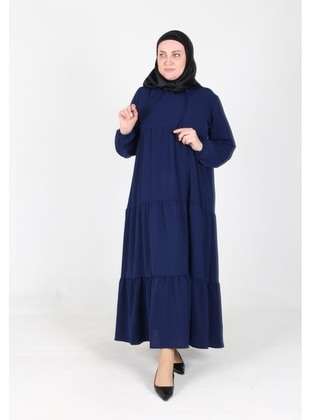 Indigo - Plus Size Dress - GELİNCE