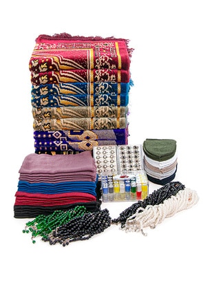 Multi Color - Prayer Mat - İhvan