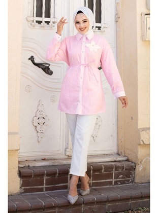 Pink - Tunic - Tesettür Dünyası