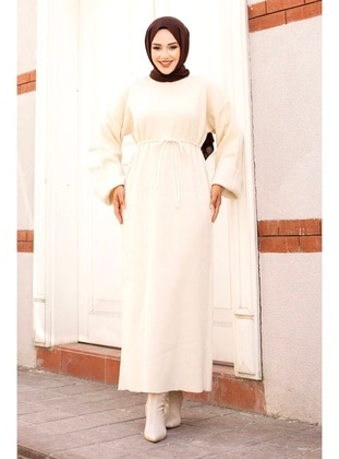 Beige - 600gr - Modest Dress - Tesettür Dünyası