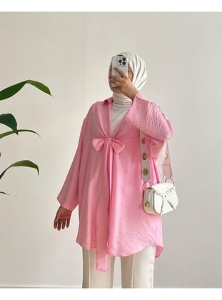 Pink - Tunic - Nergis Neva