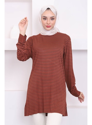 Brick Red - Tunic - İmaj Butik