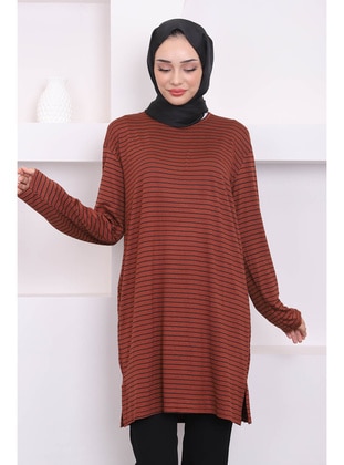 Brick Red - Tunic - İmaj Butik