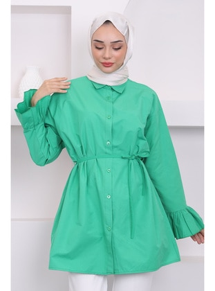 Green - Tunic - İmaj Butik