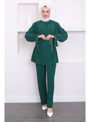 Emerald - Unlined - Suit - İmaj Butik