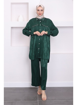 Emerald - Unlined - Suit - İmaj Butik