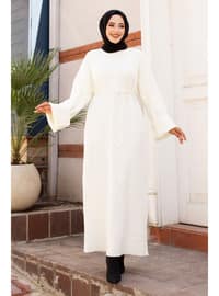 Ecru - 600gr - Modest Dress