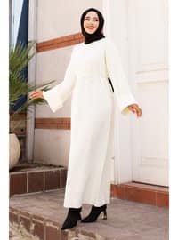 Ecru - 600gr - Modest Dress