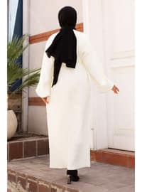 Ecru - 600gr - Modest Dress