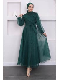 Emerald - Fully Lined - Modest Evening Dress