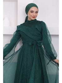 Emerald - Fully Lined - Modest Evening Dress