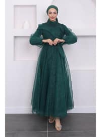 Emerald - Fully Lined - Modest Evening Dress