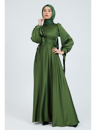 Light Green - Evening Dresses - Olcay