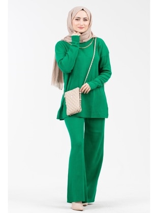 Green - Knit Suits - Sevitli