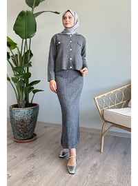 Grey - Knit Suits