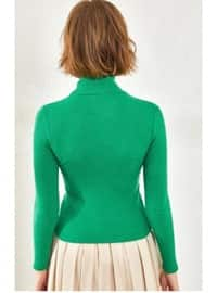 Green - Polo neck - Tank