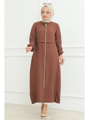 Brown - Abaya - Bestenur