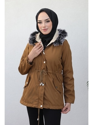 Bestenur Tan Coat