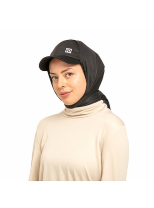 Black - Sports Bonnet - FD SPORTS