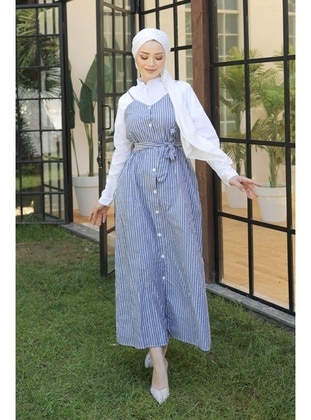 Indigo - Modest Dress - Bestenur