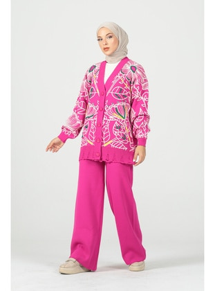 Fuchsia - Knit Suits - Maymara